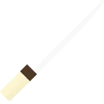 Japanese Style Kitchen Knife SVG Icon